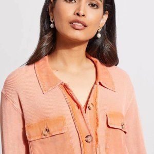 Tribal VINTAGE WASH WAFFLE SHACKET 2 Color Options